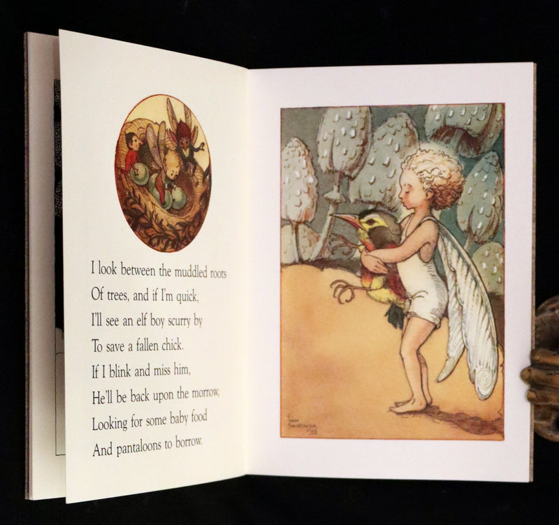 1993 Scarce First Edition - How to See Fairies by Charles van Sandwyk.With “Owl” bookmark.