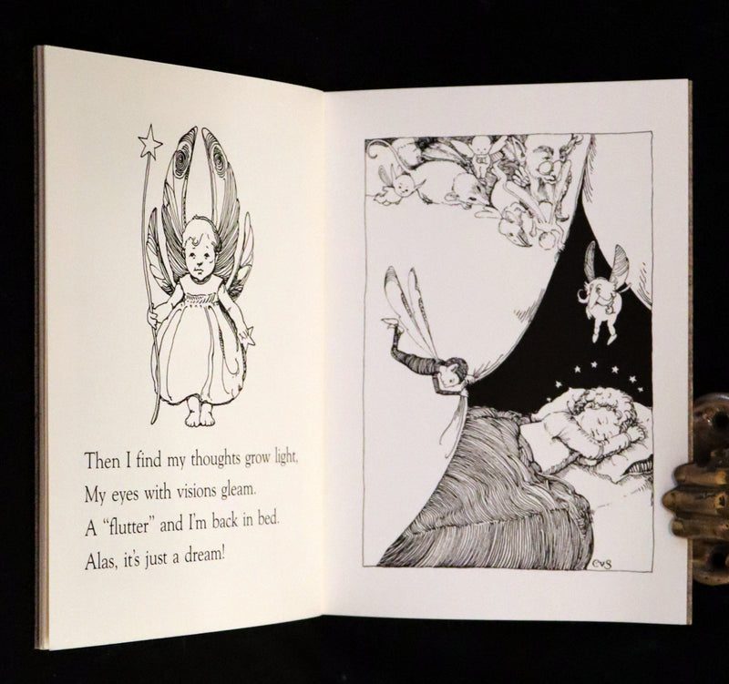 1993 Scarce First Edition - How to See Fairies by Charles van Sandwyk.With “Owl” bookmark.