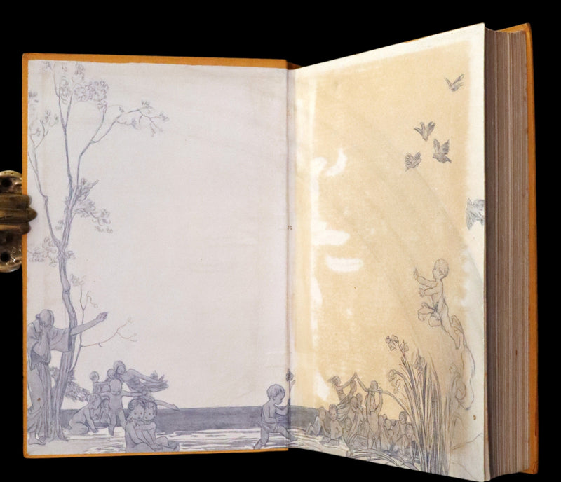 1925 Rare First Edition - Where the Rainbow Ends by Clifford Mills, illustrated by Leo Bates.