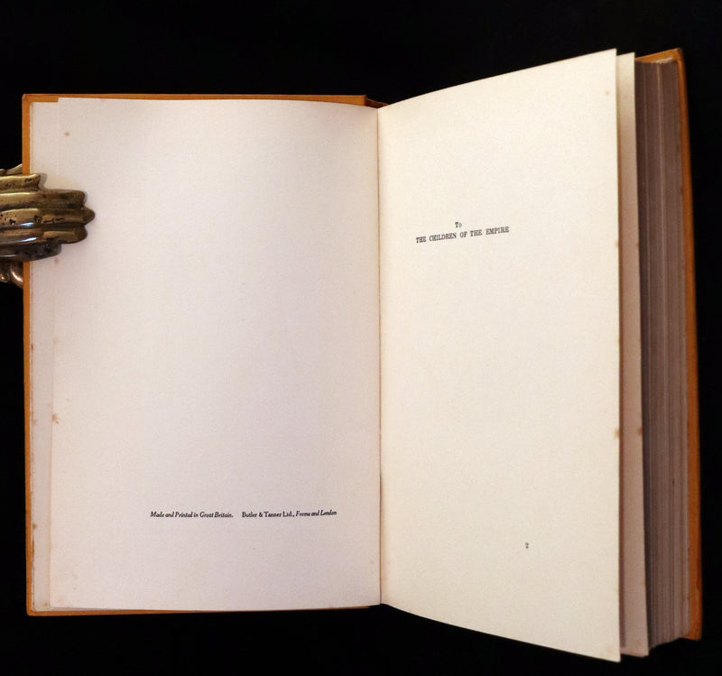 1925 Rare First Edition - Where the Rainbow Ends by Clifford Mills, illustrated by Leo Bates.