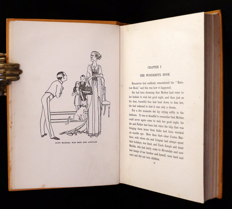 1925 Rare First Edition - Where the Rainbow Ends by Clifford Mills, illustrated by Leo Bates.