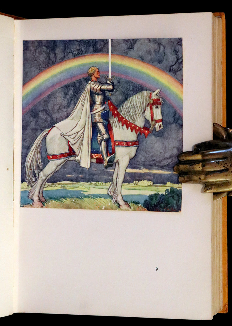 1925 Rare First Edition - Where the Rainbow Ends by Clifford Mills, illustrated by Leo Bates.