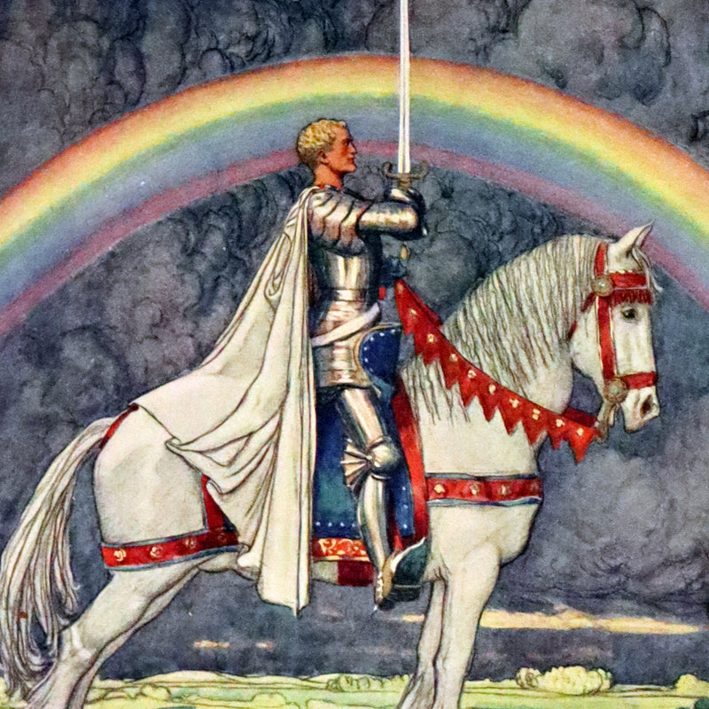 1925 Rare First Edition - Where the Rainbow Ends by Clifford Mills, illustrated by Leo Bates.