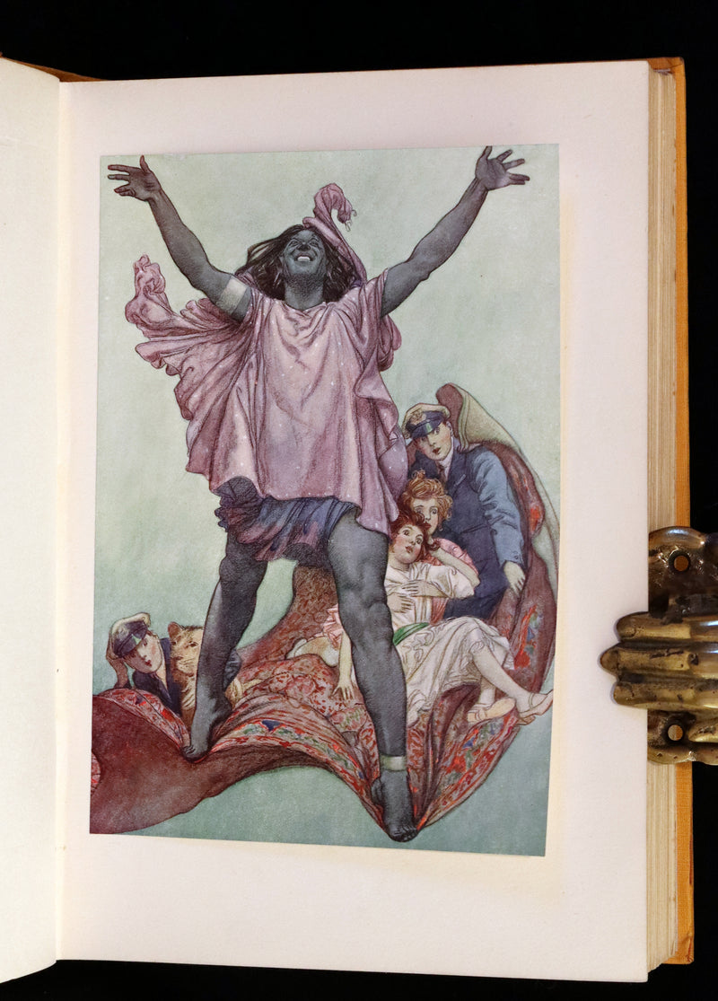 1925 Rare First Edition - Where the Rainbow Ends by Clifford Mills, illustrated by Leo Bates.