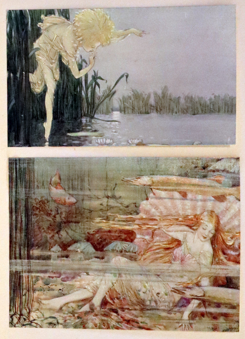 1925 Rare First Edition - Where the Rainbow Ends by Clifford Mills, illustrated by Leo Bates.