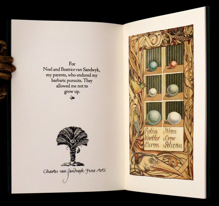 1995 Scarce Signed Anniversary  Edition - A Selection of Neighbourly Birds of the New World (Canada) by Charles Van Sandwyk.