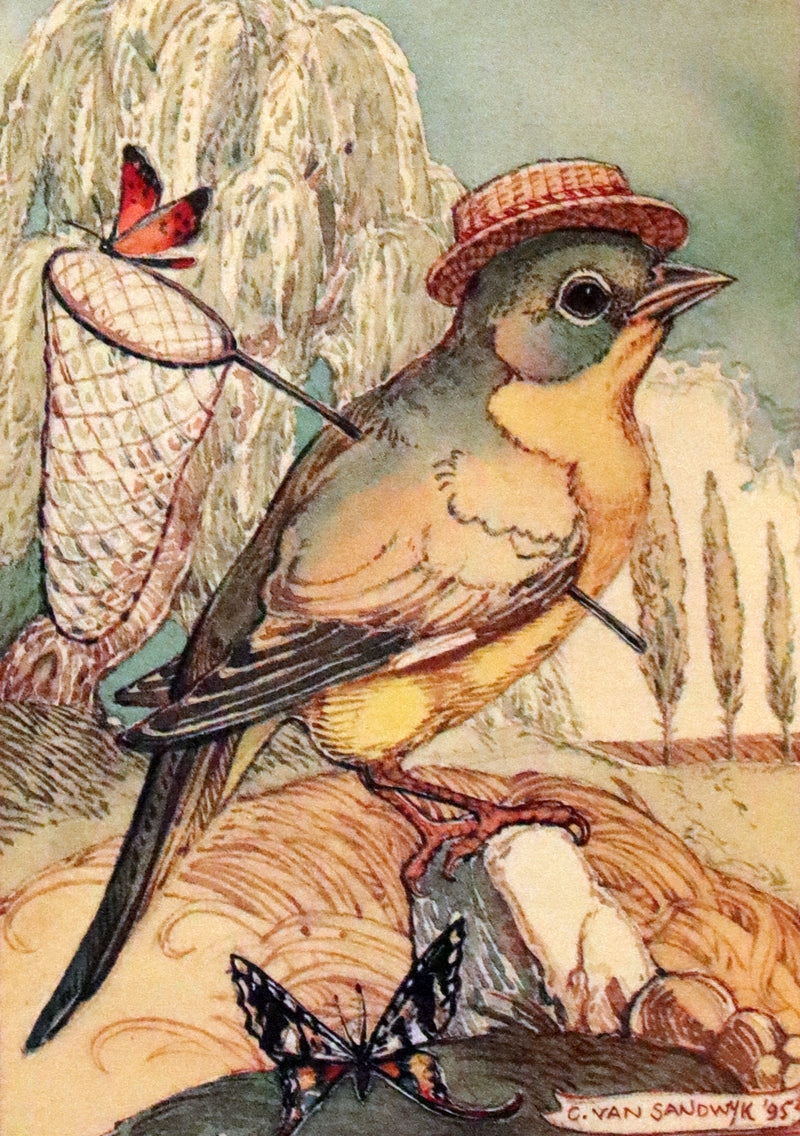 1995 Scarce Signed Anniversary  Edition - A Selection of Neighbourly Birds of the New World (Canada) by Charles Van Sandwyk.