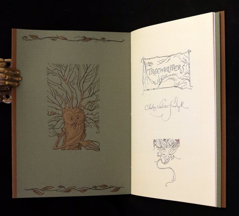 2015 Rare First Edition - Tree Whispers by Charles van Sandwyk.
