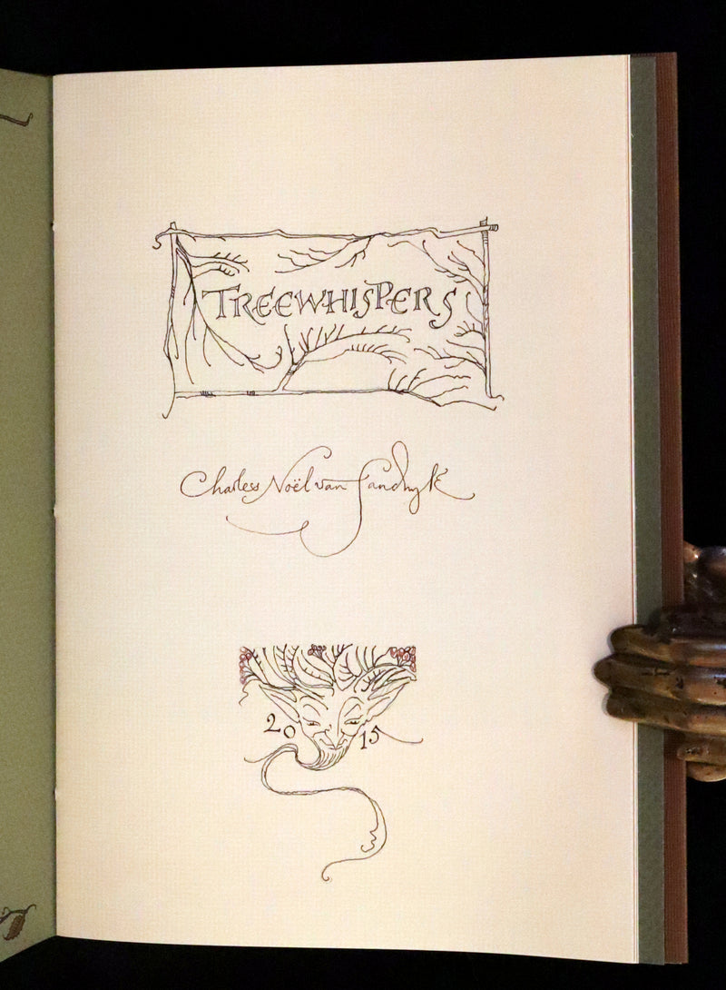 2015 Rare First Edition - Tree Whispers by Charles van Sandwyk.