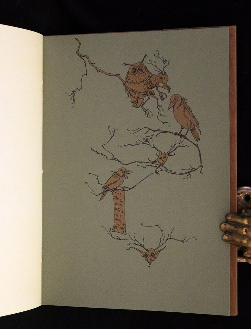 2015 Rare First Edition - Tree Whispers by Charles van Sandwyk.