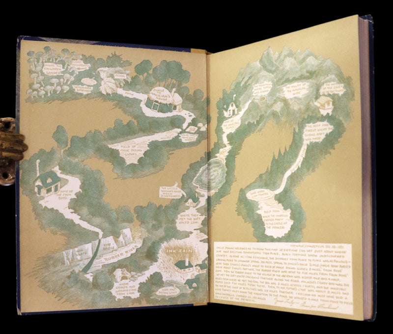 1922 Rare First Edition - The Magical Land of Noom by Johnny Gruelle.