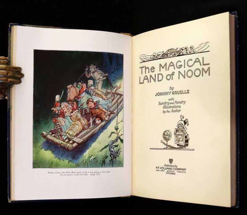 1922 Rare First Edition - The Magical Land of Noom by Johnny Gruelle.