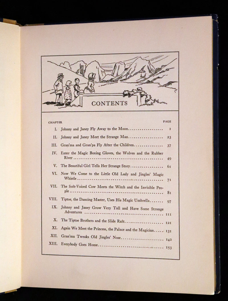 1922 Rare First Edition - The Magical Land of Noom by Johnny Gruelle.