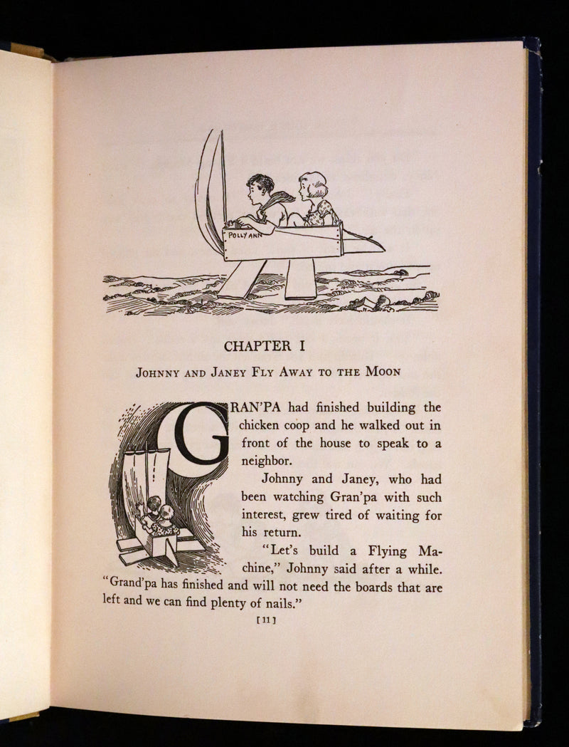1922 Rare First Edition - The Magical Land of Noom by Johnny Gruelle.