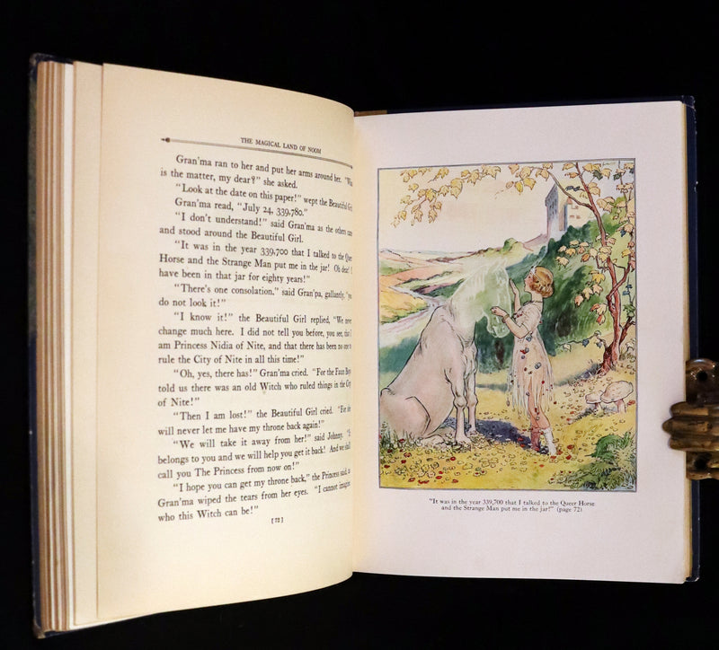 1922 Rare First Edition - The Magical Land of Noom by Johnny Gruelle.