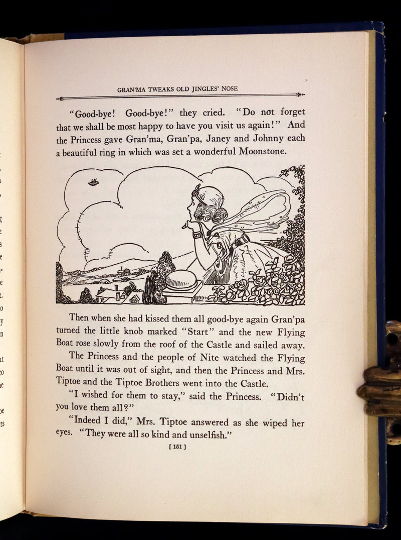 1922 Rare First Edition - The Magical Land of Noom by Johnny Gruelle.