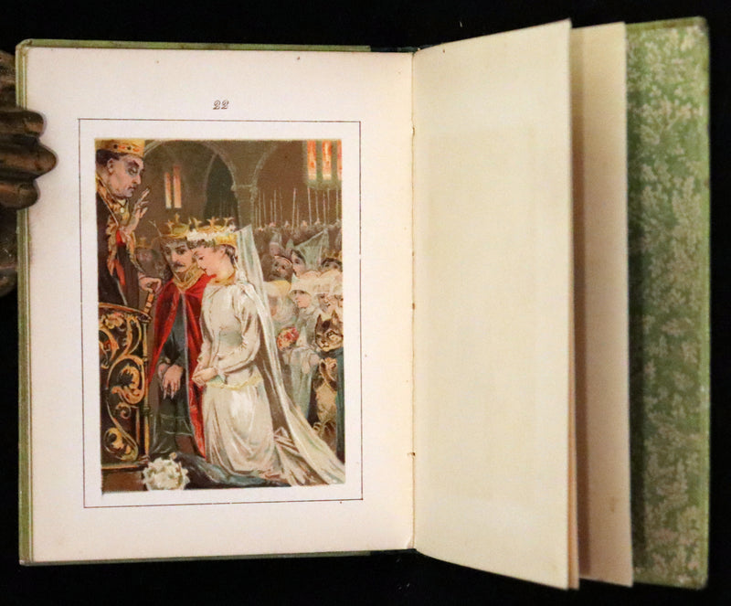 1880 Rare Edition - Puss in Boots Illustrated in color by Edward Killingworth Johnson.