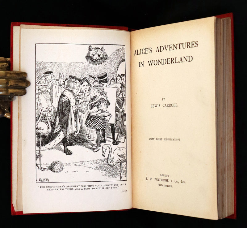 1908 Scarce Book - Alice's Adventures in Wonderland, 1st Edition Illustrated by K. M. Roberts.