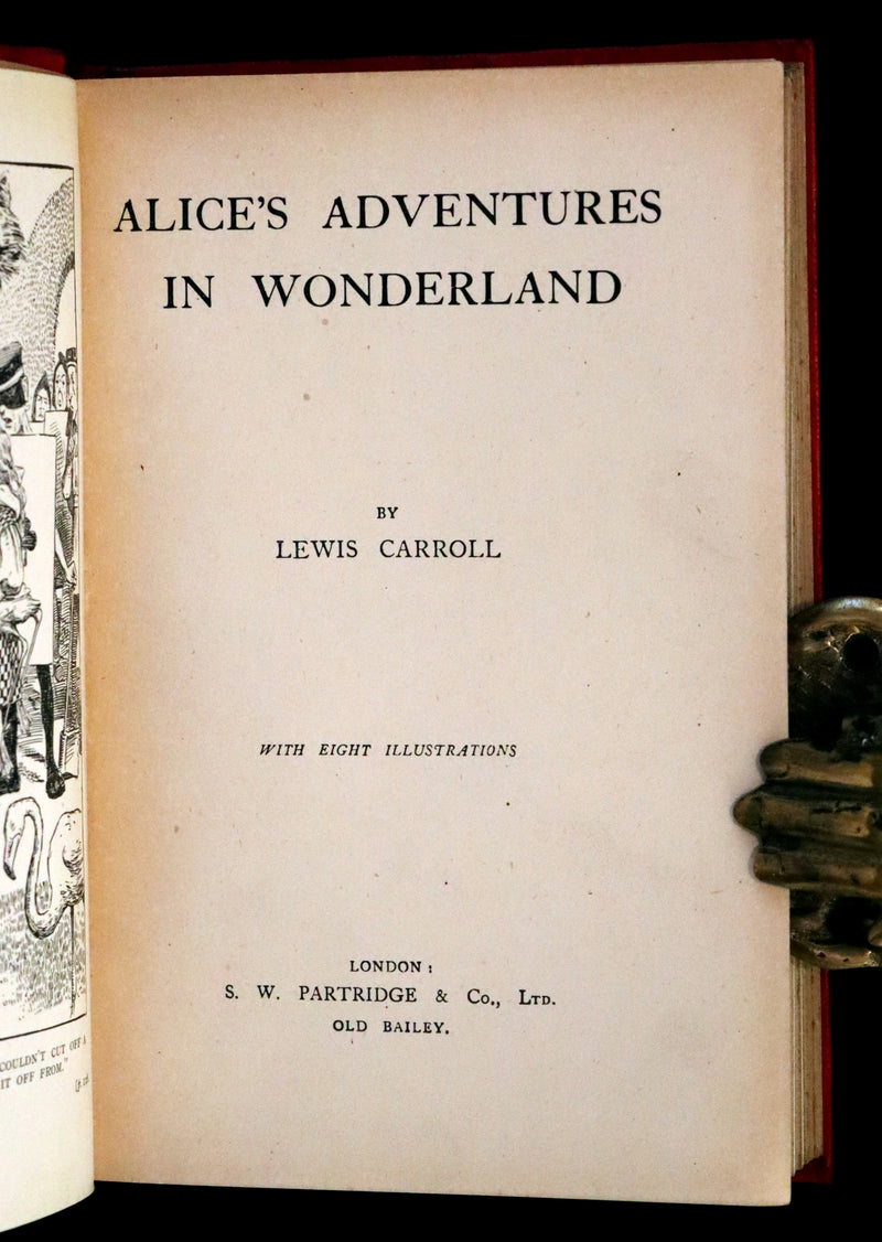 1908 Scarce Book - Alice's Adventures in Wonderland, 1st Edition Illustrated by K. M. Roberts.