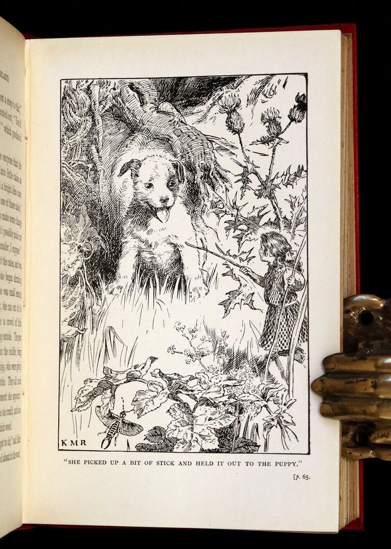 1908 Scarce Book - Alice's Adventures in Wonderland, 1st Edition Illustrated by K. M. Roberts.