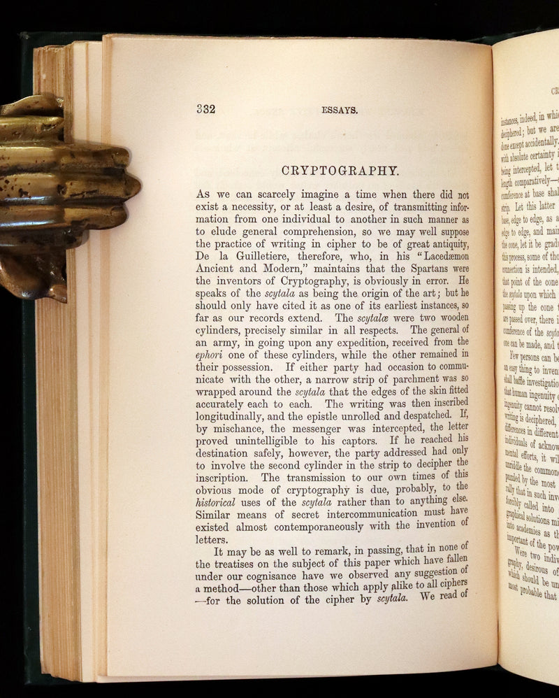 1890 Rare Book Set - The Works of Edgar Allan Poe (including Poems, Tales of Mystery and Imagination, Other).