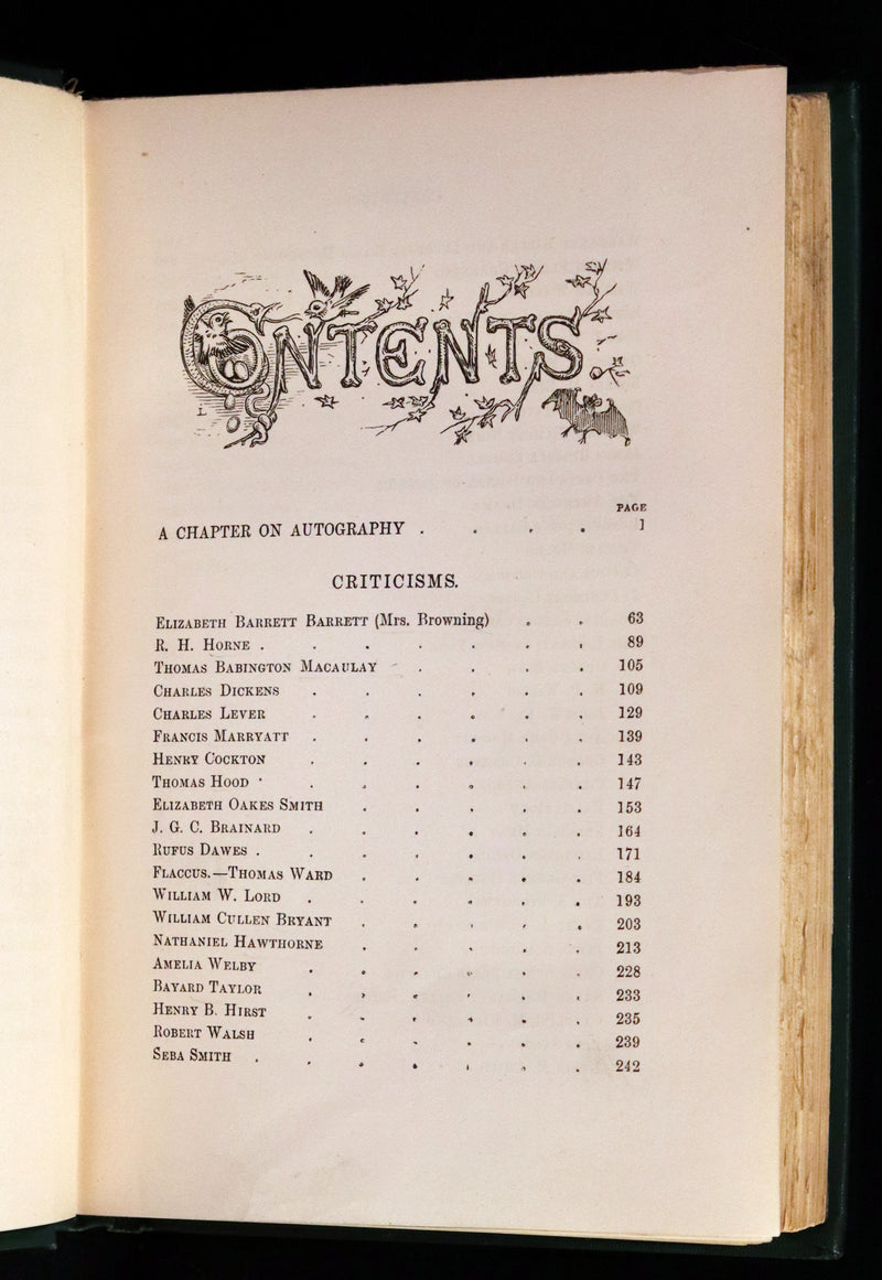 1890 Rare Book Set - The Works of Edgar Allan Poe (including Poems, Tales of Mystery and Imagination, Other).