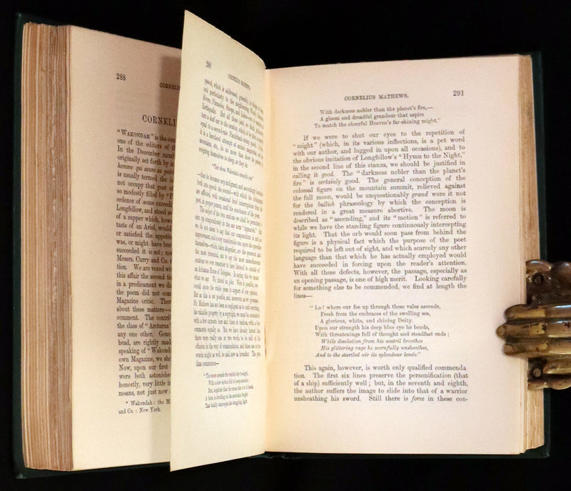 1890 Rare Book Set - The Works of Edgar Allan Poe (including Poems, Tales of Mystery and Imagination, Other).