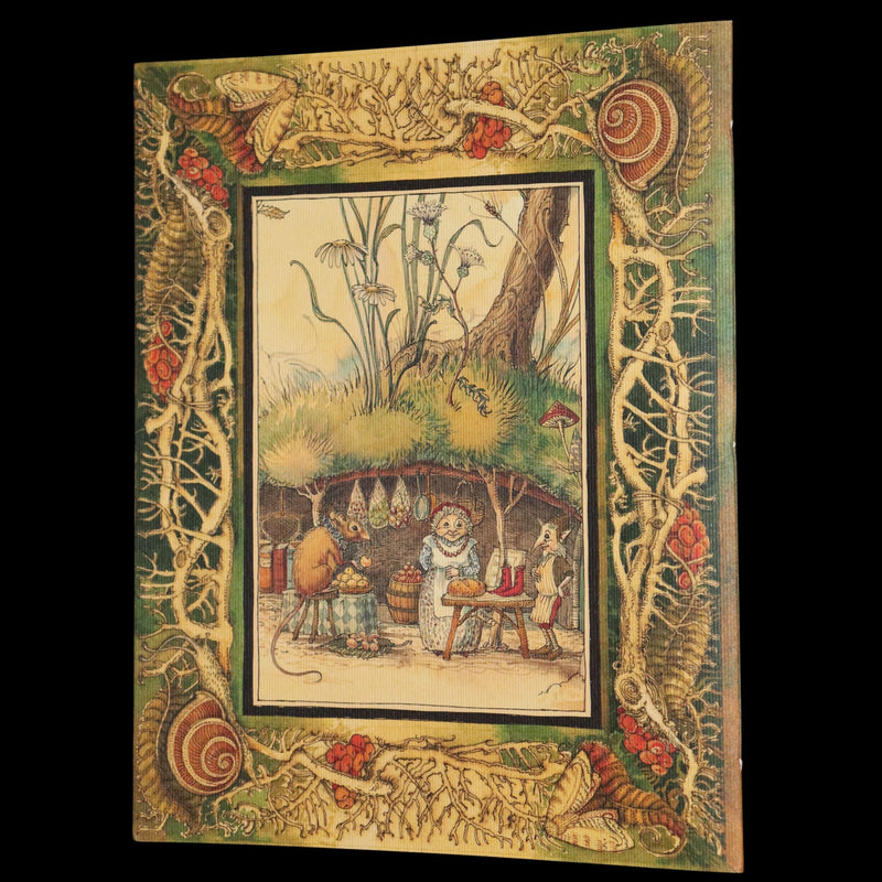 2009 Scarce First Edition - The Fairy Market by Charles van Sandwyk dedicated to Arthur Rackham.