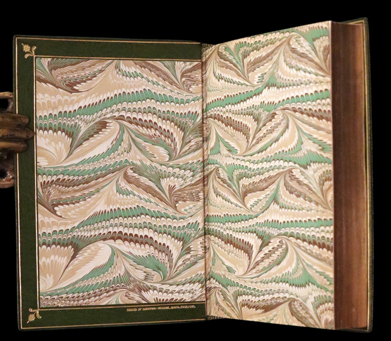 1904 First Edition bound by Bayntun - Green Mansions by W.H. Hudson. An early environmental novel.