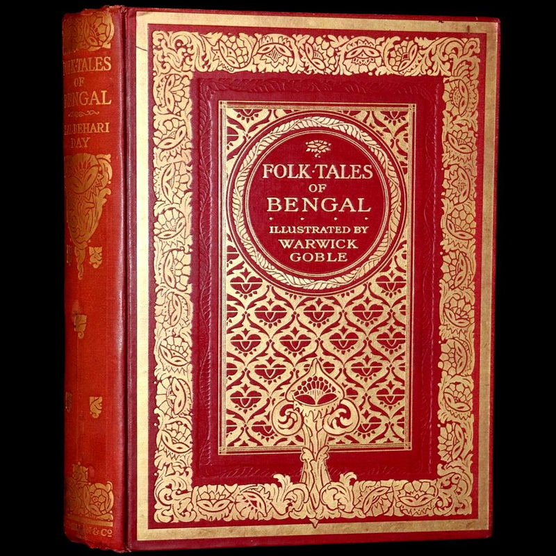 1912 Rare First Edition - Folk-Tales of Bengal Illustrated by Warwick Goble. Bengal's Fairy Tale.