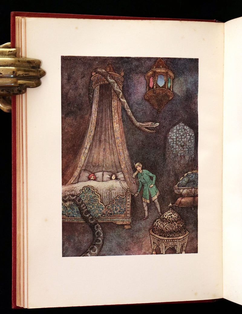 1912 Rare First Edition - Folk-Tales of Bengal Illustrated by Warwick Goble. Bengal's Fairy Tale.