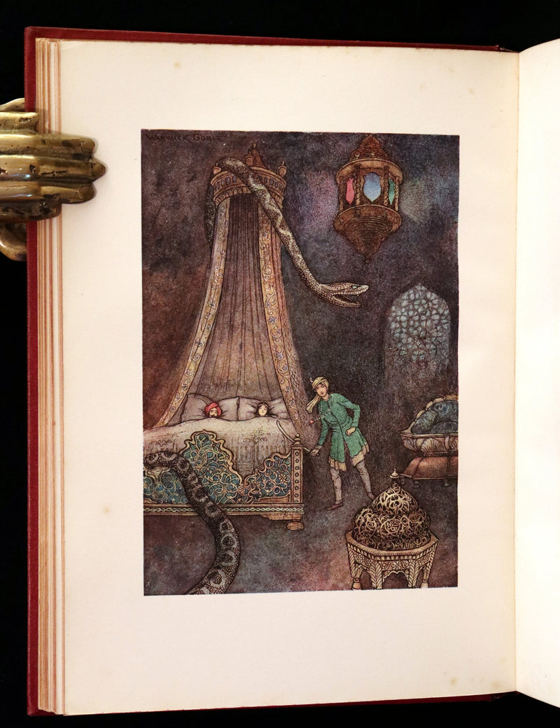1912 Rare First Edition - Folk-Tales of Bengal Illustrated by Warwick Goble. Bengal's Fairy Tale.