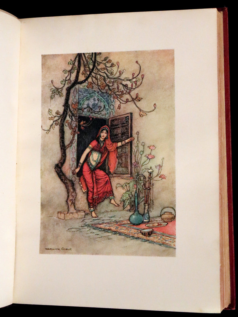 1912 Rare First Edition - Folk-Tales of Bengal Illustrated by Warwick Goble. Bengal's Fairy Tale.