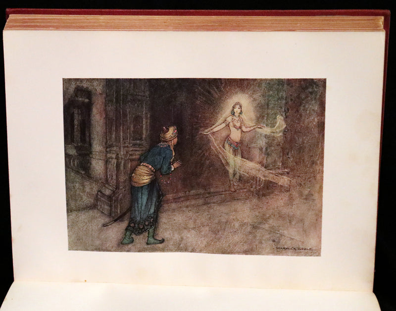 1912 Rare First Edition - Folk-Tales of Bengal Illustrated by Warwick Goble. Bengal's Fairy Tale.