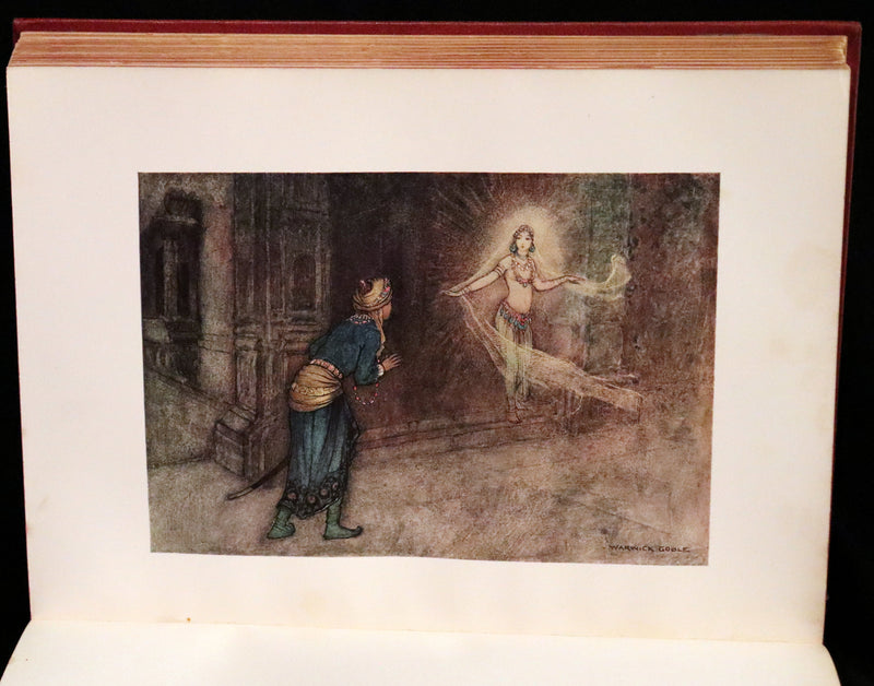 1912 Rare First Edition - Folk-Tales of Bengal Illustrated by Warwick Goble. Bengal's Fairy Tale.