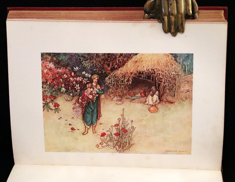 1912 Rare First Edition - Folk-Tales of Bengal Illustrated by Warwick Goble. Bengal's Fairy Tale.