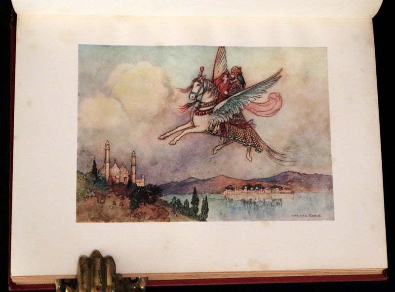 1912 Rare First Edition - Folk-Tales of Bengal Illustrated by Warwick Goble. Bengal's Fairy Tale.