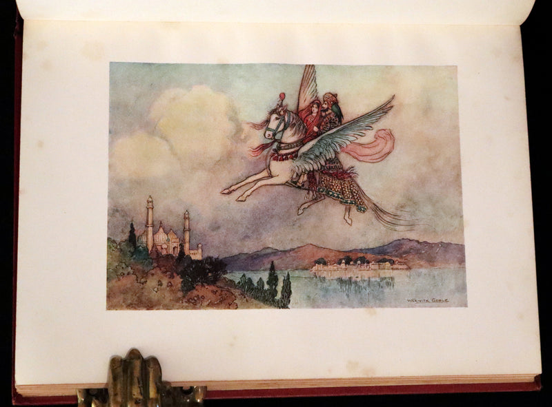 1912 Rare First Edition - Folk-Tales of Bengal Illustrated by Warwick Goble. Bengal's Fairy Tale.