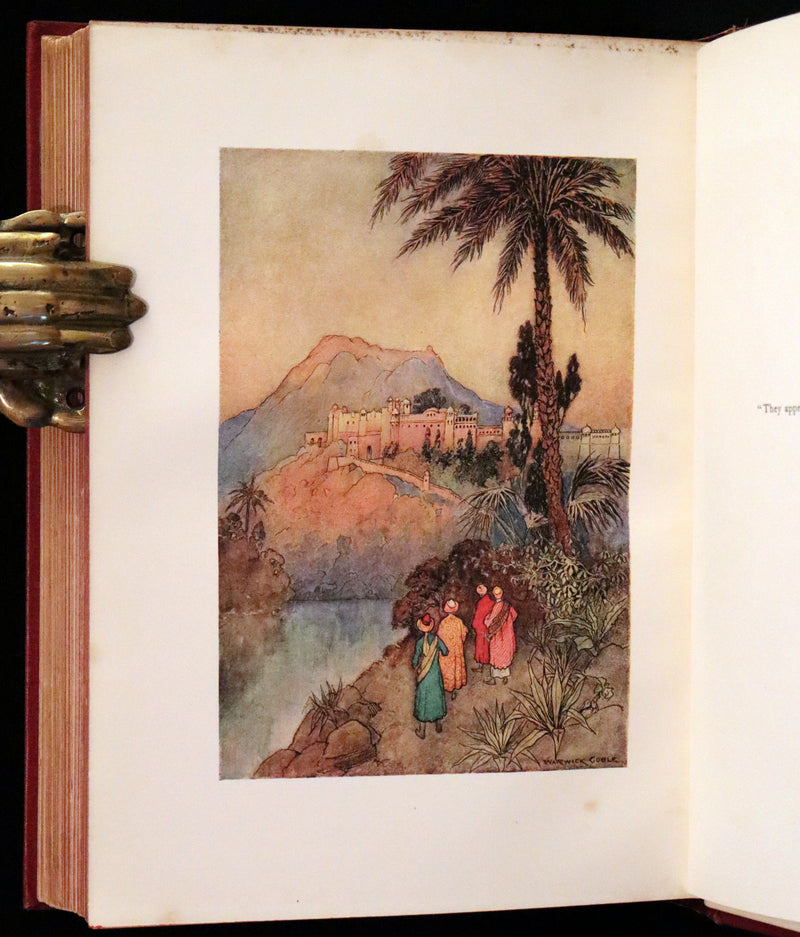1912 Rare First Edition - Folk-Tales of Bengal Illustrated by Warwick Goble. Bengal's Fairy Tale.