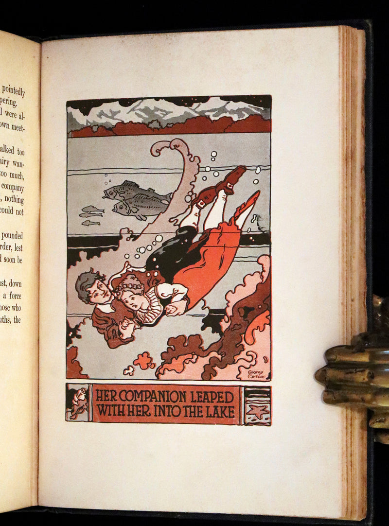 1920 Scarce First Edition - Swiss Fairy Tales by William Elliot Griffis, Illustrated by George Carlson.