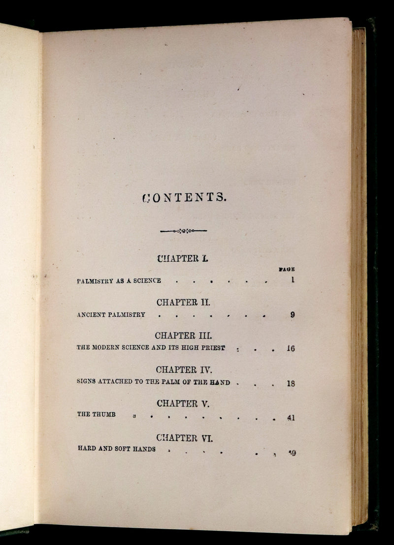 1890 Scarce Book - Your Luck's in your Hand, PALMISTRY with some account of the Gipsies