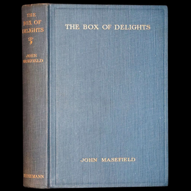 1935 First Edition - The Box of Delights or When the Wolves Were Running by John Masefield.