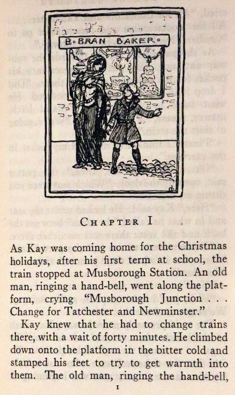1935 First Edition - The Box of Delights or When the Wolves Were Running by John Masefield.