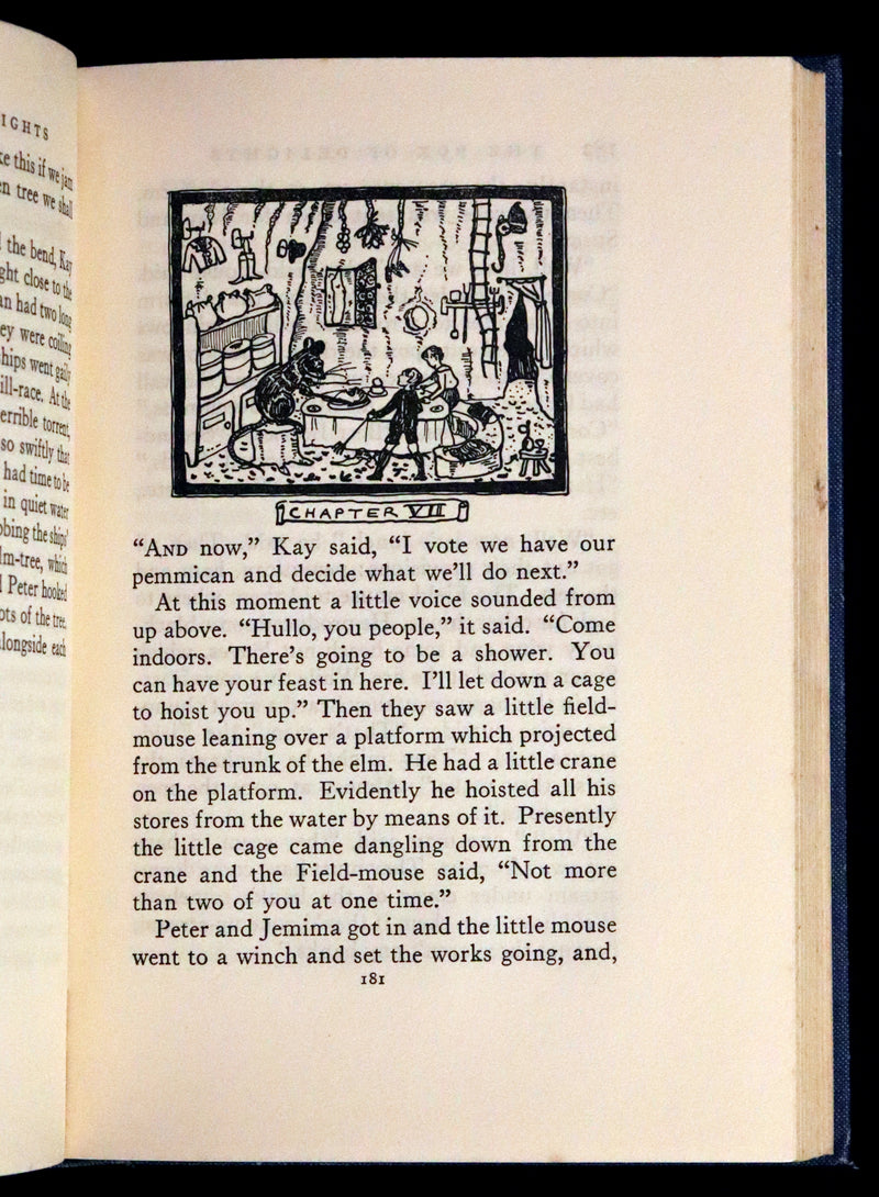 1935 First Edition - The Box of Delights or When the Wolves Were Running by John Masefield.