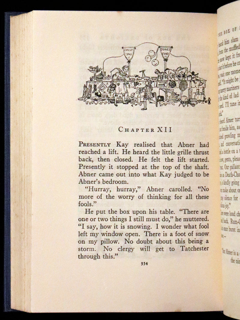 1935 First Edition - The Box of Delights or When the Wolves Were Running by John Masefield.