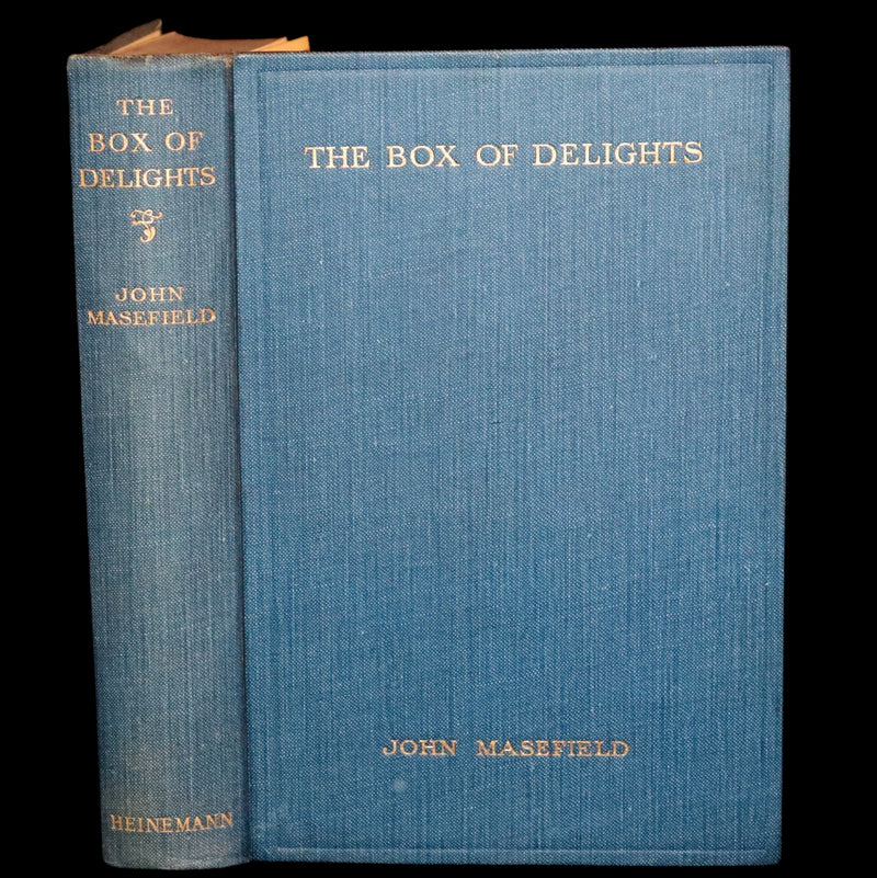 1935 First Edition - The Box of Delights or When the Wolves Were Running by John Masefield.