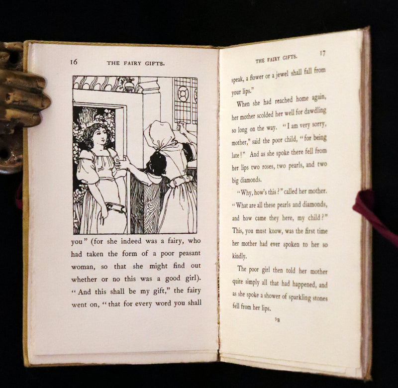 1895 Scarce First Edition - The Fairy Gifts and Tom Hickathrift Illustrated by H. Granville Fell.