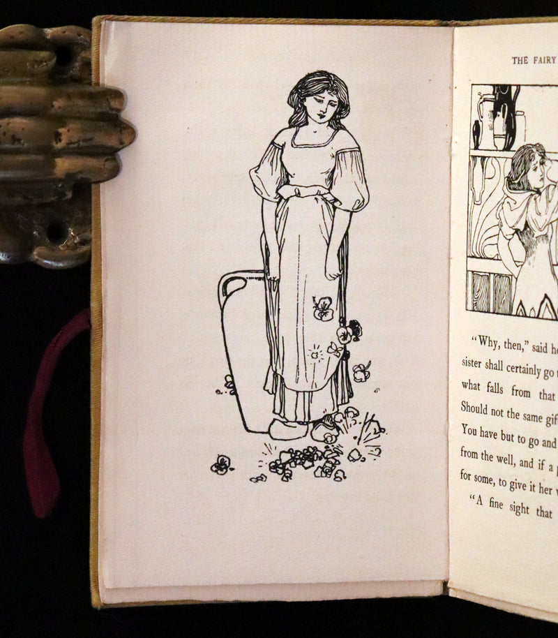 1895 Scarce First Edition - The Fairy Gifts and Tom Hickathrift Illustrated by H. Granville Fell.