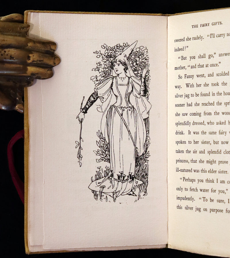 1895 Scarce First Edition - The Fairy Gifts and Tom Hickathrift Illustrated by H. Granville Fell.