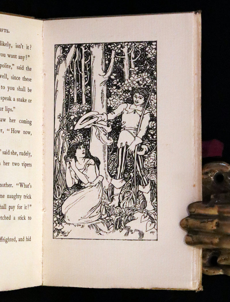 1895 Scarce First Edition - The Fairy Gifts and Tom Hickathrift Illustrated by H. Granville Fell.